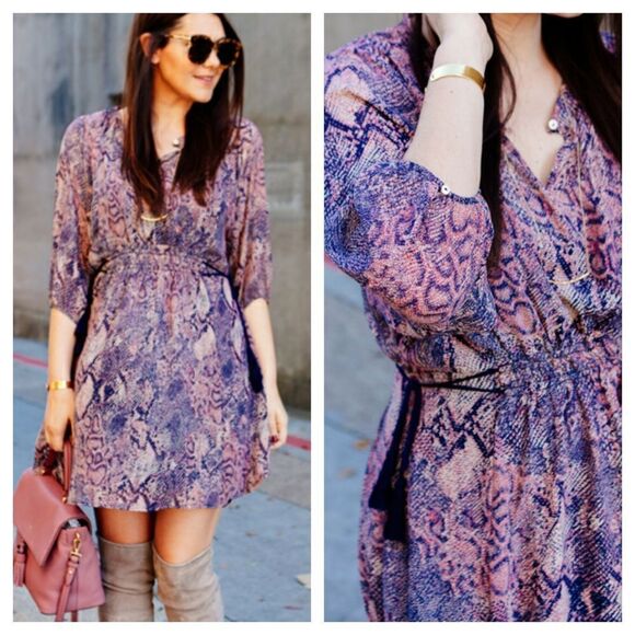 Anthropologie Floreat Zharah Peasant Dress - Picture 1 of 10